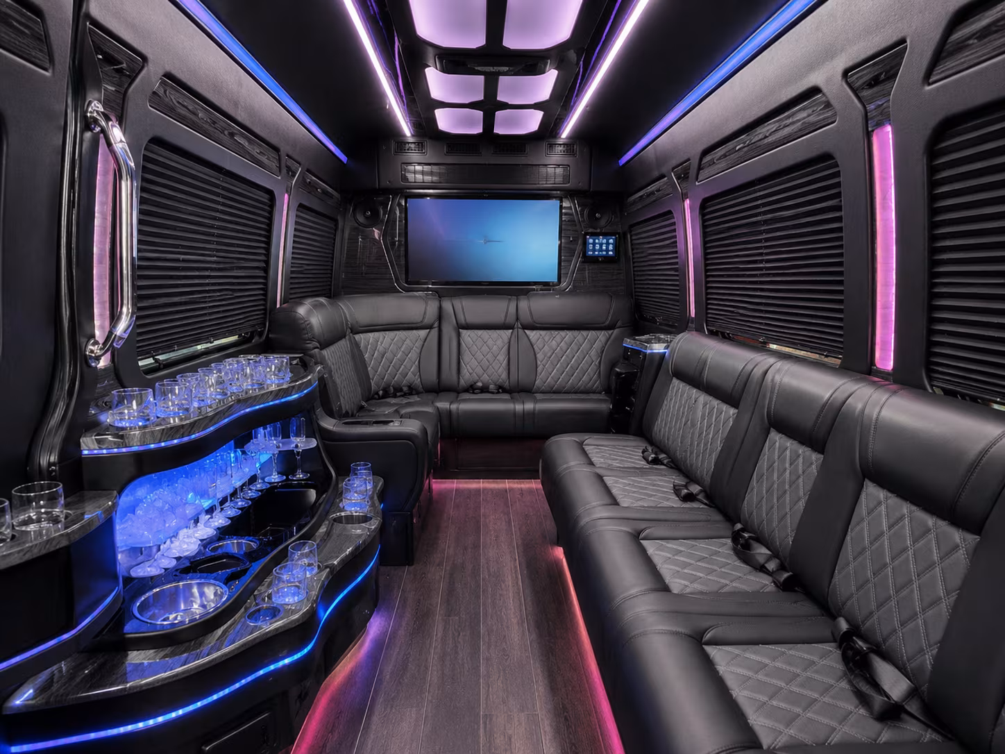 the bridal party deserves a ride as memorable as the day