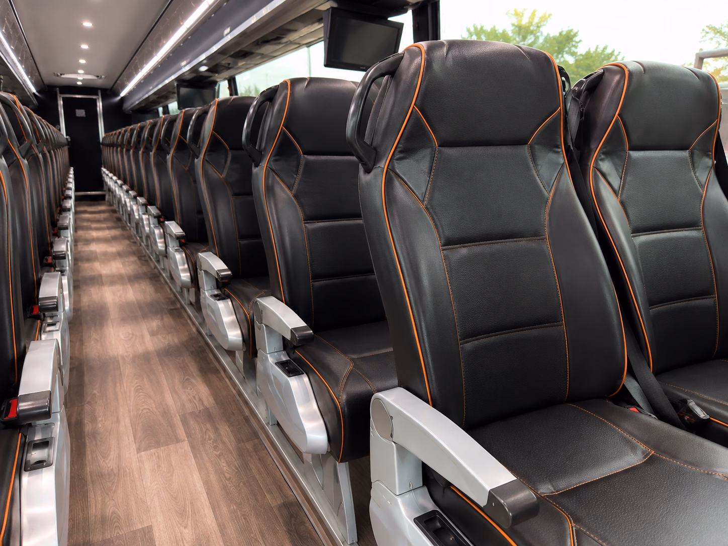 walnut creek charter bus rental inside