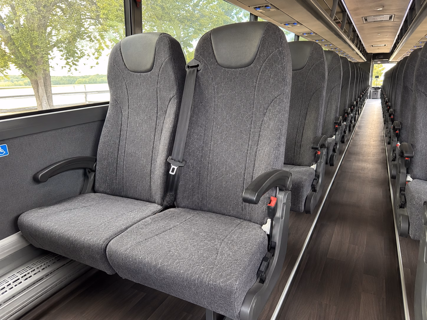 walnut creek concert transportation onboard seating