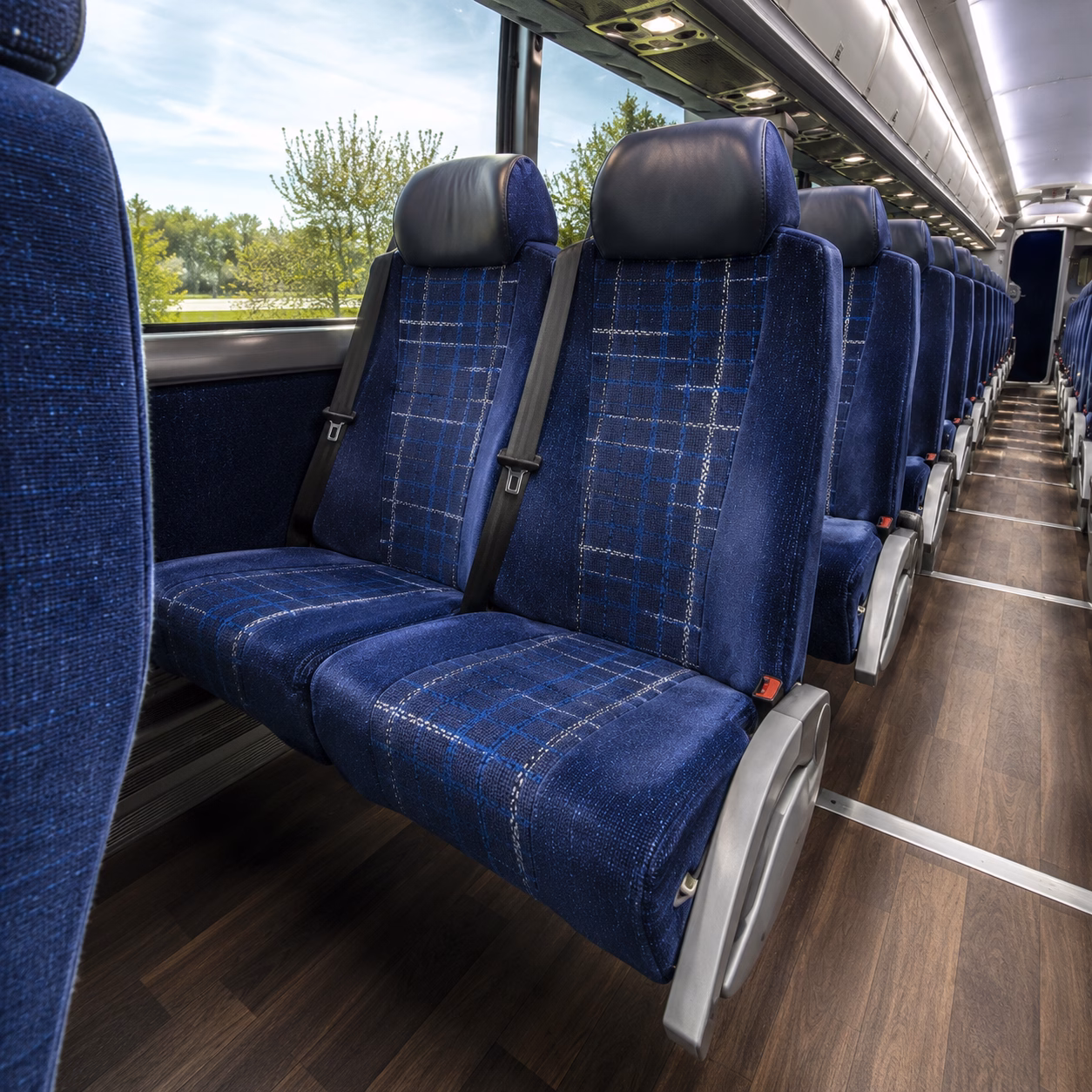 walnut creek religious group transportation onboard seating