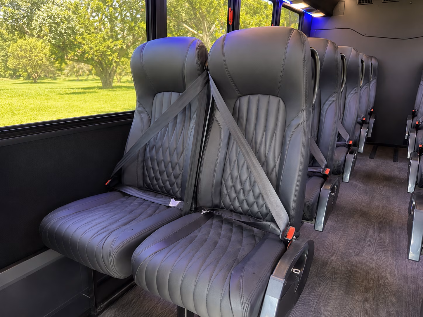 walnut creek school event transportation onboard seating